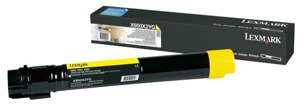 LEXMARK X950X2YG X950DE,X952DE,X954DE Sarı 22000 Sayfa Lazer Toner