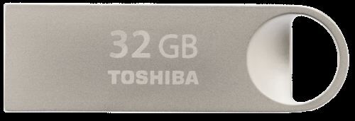 TOSHIBA THN-U401S0320E4 32GB Owahri USB2.0 Metalik Gri USB Bellek