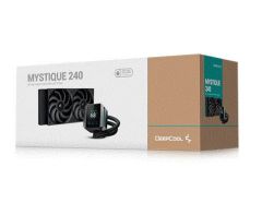 DEEPCOOL MYSTIQUE240 TFT LCD Ekranlı 240mm Siyah İşlemci Sıvı Soğutucu