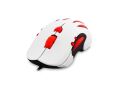 RAMPAGE Kablolu USB Makrolu Gaming Beyaz Mouse SMX-R3