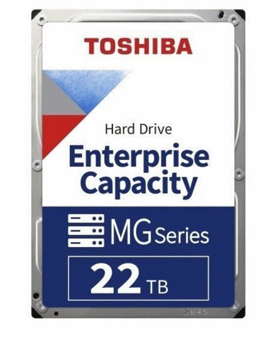 TOSHIBA MG10AFA22TE DSK 3.5'' 22TB 7200 SATA3 512MB 7/24 Güvenlik-ENT MG 512e RV BULK