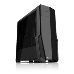 BOOST Pencereli Midi Tower Powersız Siyah Kasa