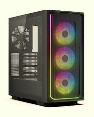 DEEPCOOL CG540-MESH-PF750 4 Fanlı Mesh ARGB ATX Mid Tower Siyah Kasa Dahili 750W 80+ PSU