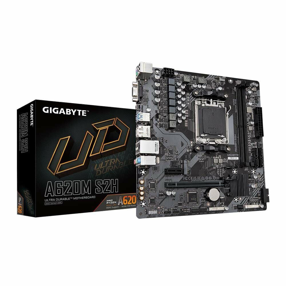 GIGABYTE A620M-S2H AMD A620 AM5 DDR5 HDMI ANAKART