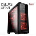 BOOST Pencereli Midi Tower Powersız Siyah Kasa
