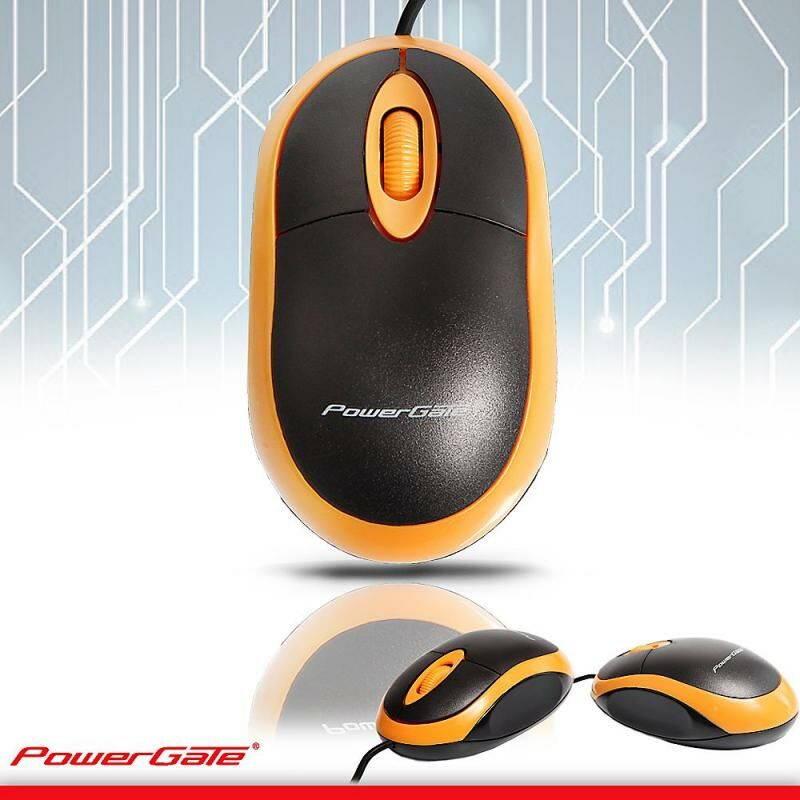 POWERGATE Kablolu USB Turuncu,Siyah Mose PG-E190-T