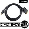 DARK DK-CB-DVIXHDMIL180 1.8m DVI - HDMI Görüntü Kablosu