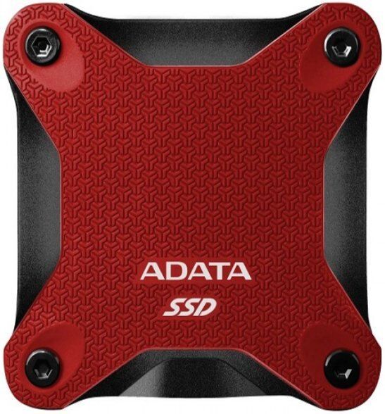 ADATA ASD600Q-240GU31CRD 240GB D600Q Usb 3.1 440-430MB/s Kırmızı Taşınabilir Flash SSD
