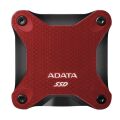 ADATA ASD600Q-240GU31CRD 240GB D600Q Usb 3.1 440-430MB/s Kırmızı Taşınabilir Flash SSD