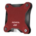 ADATA ASD600Q-240GU31CRD 240GB D600Q Usb 3.1 440-430MB/s Kırmızı Taşınabilir Flash SSD