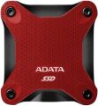 ADATA ASD600Q-240GU31CRD 240GB D600Q Usb 3.1 440-430MB/s Kırmızı Taşınabilir Flash SSD