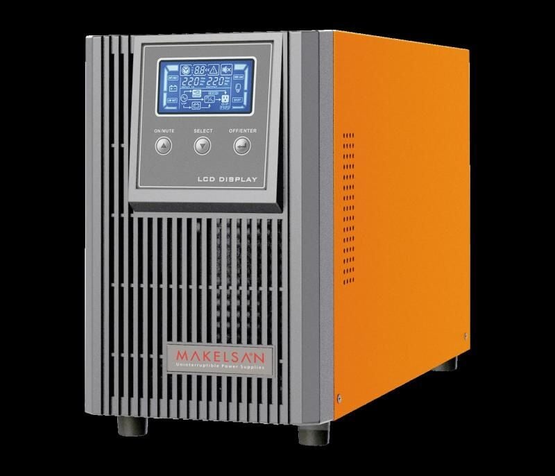 MAKELSAN MU02000N11WI002 Online Powerpack 2000VA 1F/1F 5-10 Dk 4x9AH Akülü UPS