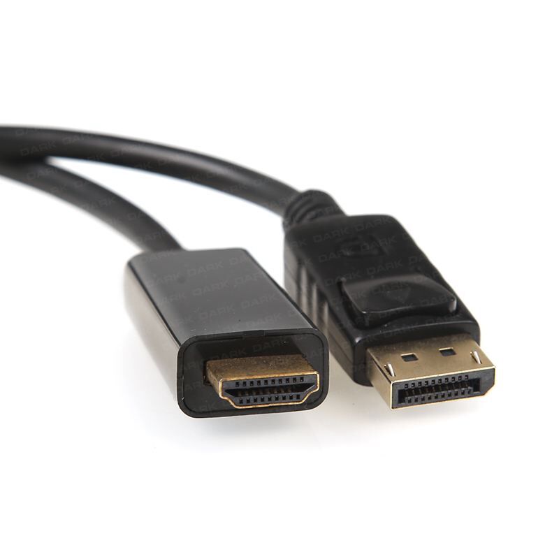 DARK 1.8 Metre Display Port To HDMI Kablo DK-CB-DPXHDMIL180