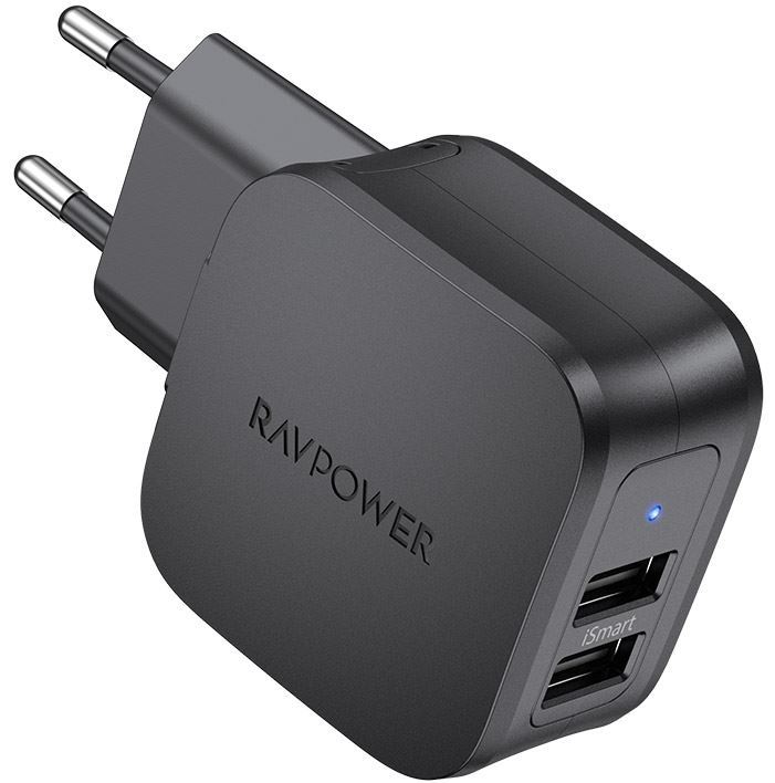 RAVPOWER RP-PC121 Duvar tipi  17W Dual Port Notebook Sarji
