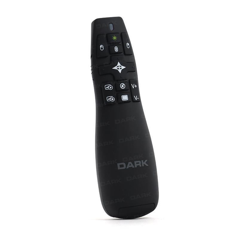 DARK 2.4GHz RF Kablosuz Yeşil Lazerli USB Sunum Kumandası