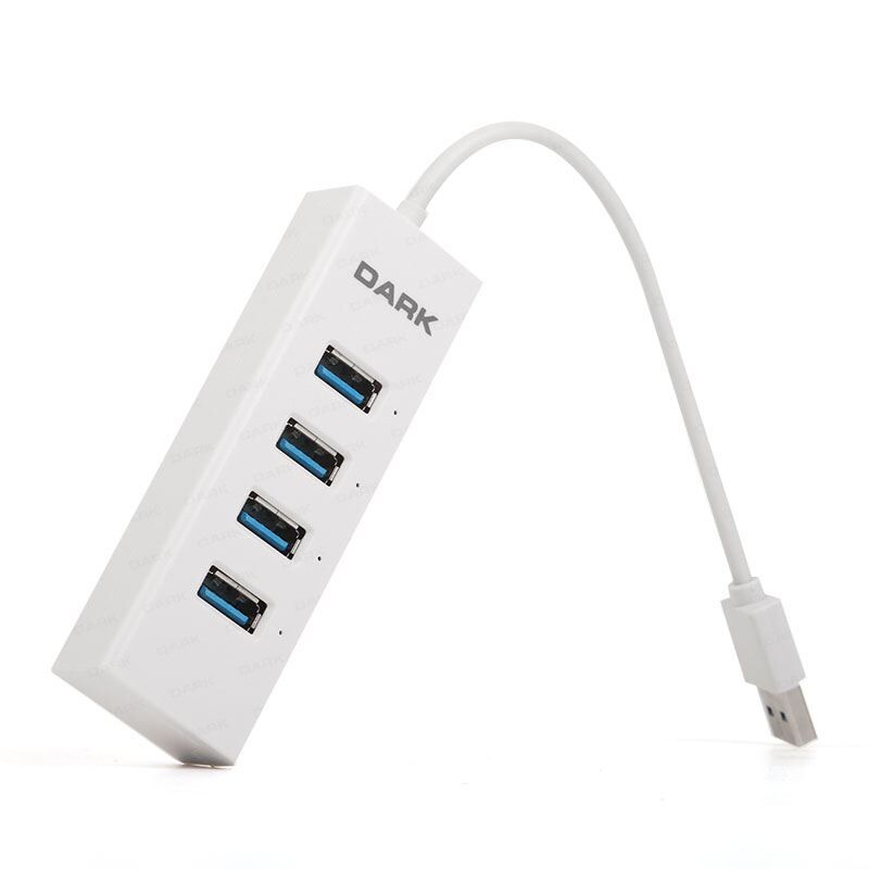 DARK 4 PORT USB3.0 BEYAZ USB HUB (ÇOKLAYICI) DK-AC-USB343