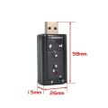 DARK 7.1 Surround USB2.0 Stereo Ses Kartı DK-AC-USC71