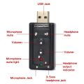 DARK 7.1 Surround USB2.0 Stereo Ses Kartı DK-AC-USC71