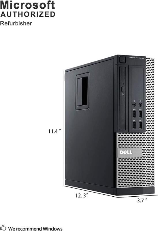 DELL N004O7010SFFWP Optiplex 7010 SFF Ci5-13500 1.80 Ghz 8GB 256GB SSD Win 11 Pro