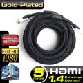 DARK DK-HD-CV14L500 5m HDMI Altın Görüntü Kablosu