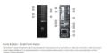 DELL N013O5080SFF Opti 5080 SFF, Core i7-10700, 8GB, 256GB SSD, Integrated, Win 10 Pro