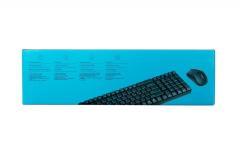 RAPOO 18431 X1800S 1000DPI Nano Alıcılı Kablosuz Türkçe Klavye Optik Mouse Set