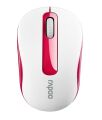 RAPOO 17300 M10 PLUS,1000DPI,Kırmızı/Beyaz Kablosuz Mouse