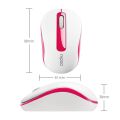 RAPOO 17300 M10 PLUS,1000DPI,Kırmızı/Beyaz Kablosuz Mouse