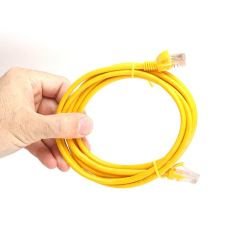 TX TX-CB-NT5U200Y Cat5E 2m CCA Solid UTP Sarı Network Kablosu