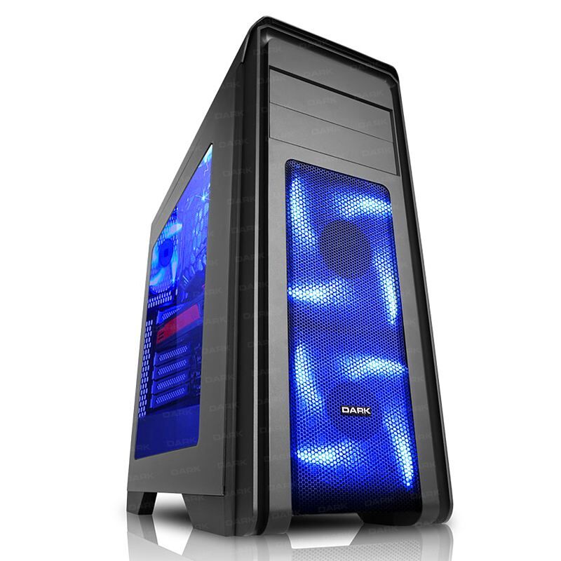 DARK 750W Powerlı Pencereli Fan Kontrolcülü 80+ Bronze ATX Kasa DKCHN10P750