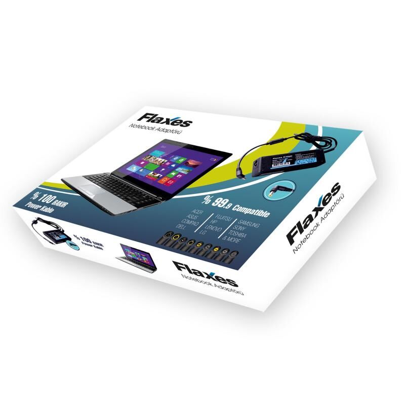 FLAXES FNA-TO191 75W 19V 3.95A 5.5x2.5 Toshıba Notebook Adaptörü