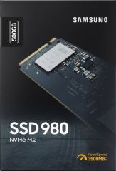 SAMSUNG MZ-V8V500BW 500GB 980 PCle M.2 3100-2600MB/s 2.38mm Flash SSD