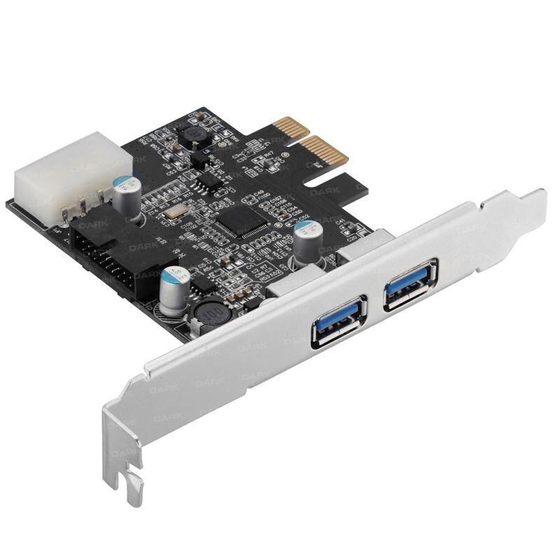 DARK DK-AC-U3P21 2xUSB3.0 1x19 PIN Anakart Bağlantılı PCI Express Kart