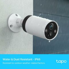 TP-LINK TAPO-C420S2 Tapo Smart Wire-Free Security Camera System,2 Camera System