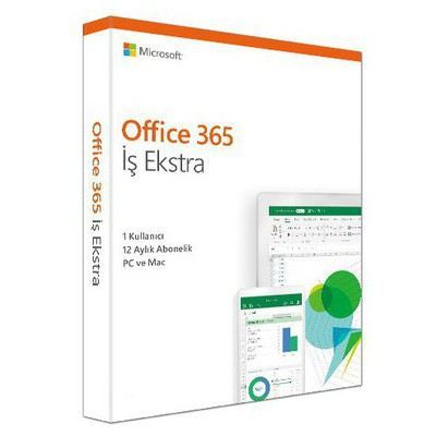 MICROSOFT OFFICE 365 BUSINESS PREMIUM ( İŞ ve EKSTRA) TÜRKÇE KUTU 1 YIL