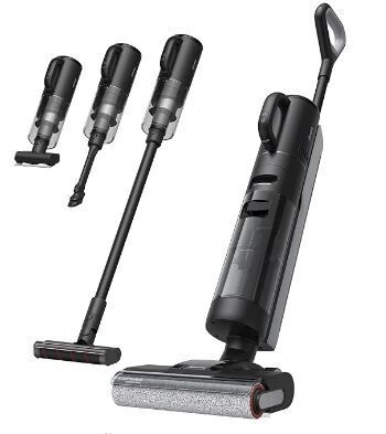 DREAME H12-DUAL-BLACK ISLAK VE KURU DİK SÜPÜRGE SİYAH