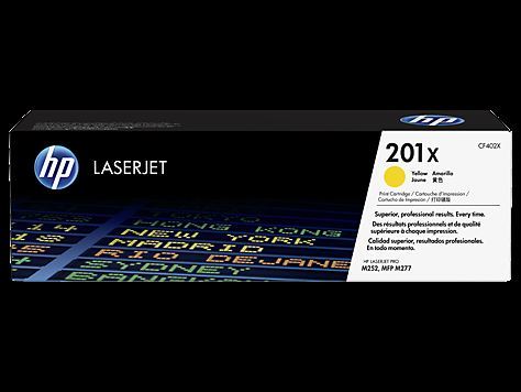 HP CF402X No 201X Yüksek Kapasite Sarı Lazer Toner