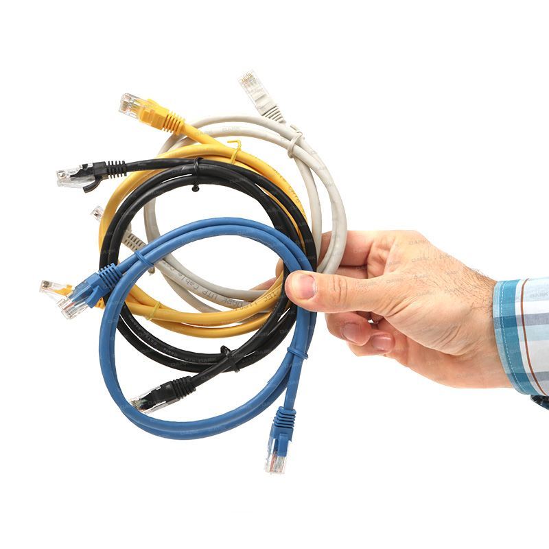 TX TX-CB-NT5U100G Cat5E 1m CCA Solid UTP Gri Network Kablosu