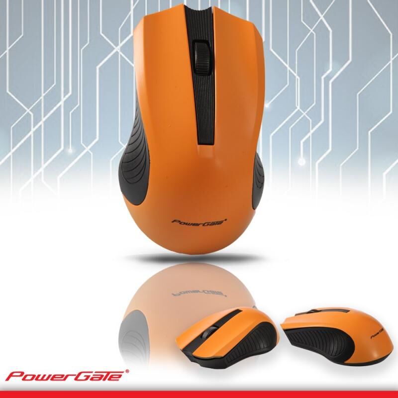POWERGATE Kablosuz Nano 2.4GHz Turuncu Mouse PG-R530S