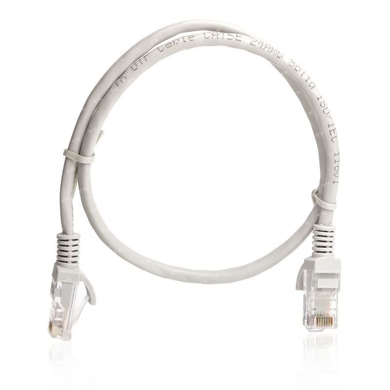 TX TX-CB-NT5U50G Cat5E 0.5m CCA Solid UTP Gri Network Kablosu