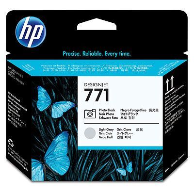 HP CE020A No 771 Photo Siyah,Açık Gri Baskı Kafası