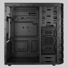 BOOST 300W Powerlı Penceresiz Midi Tower Siyah Kasa