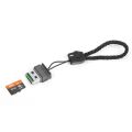 DARK DK-AC-UCR203 USB2.0 Micro SD Siyah Kart Okuyucu