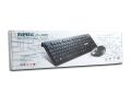 EVEREST Kablosuz Q Multimedya Siyah Klavye,Mouse Set KM-4100