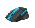 A4 TECH FG30-MAVI FG30 Kablosuz Optik Nano 2000DPI Siyah Mavi Mouse