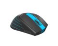 A4 TECH FG30-MAVI FG30 Kablosuz Optik Nano 2000DPI Siyah Mavi Mouse