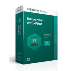 Kaspersky Antivirüs (2018) 4 Kullanıcı 1 Yıl