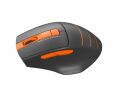 A4 TECH FG30-TURUNCU FG30 Kablosuz Optik Nano 2000DPI Siyah Turuncu Mouse