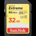 SANDISK SDSDXVE-032G-GNCIN 32 GB Extreme SDHC 90 MB Class 10 UHS I SD-MMC Kart