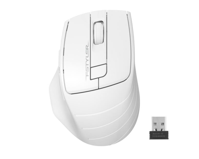 A4 TECH FG30-BEYAZ FG30 Kablosuz Optik Nano 2000DPI Beyaz Mouse